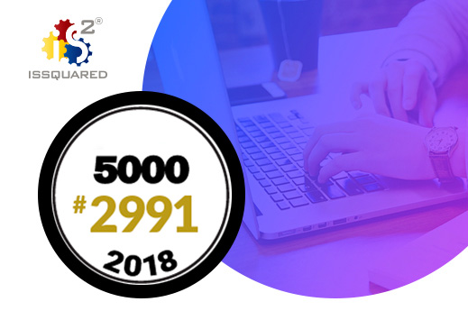 ISSQUARED® an Inc. 5000 Company, for the 4th consecutive time