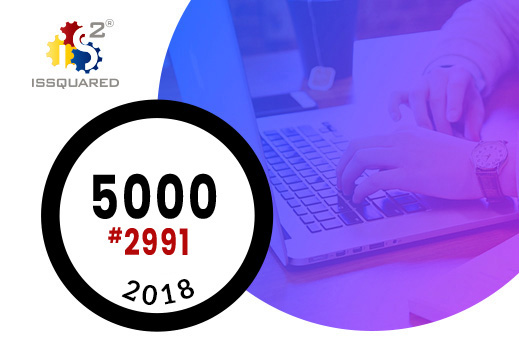 ISSQUARED® an Inc. 5000 Company, for the 4th consecutive time